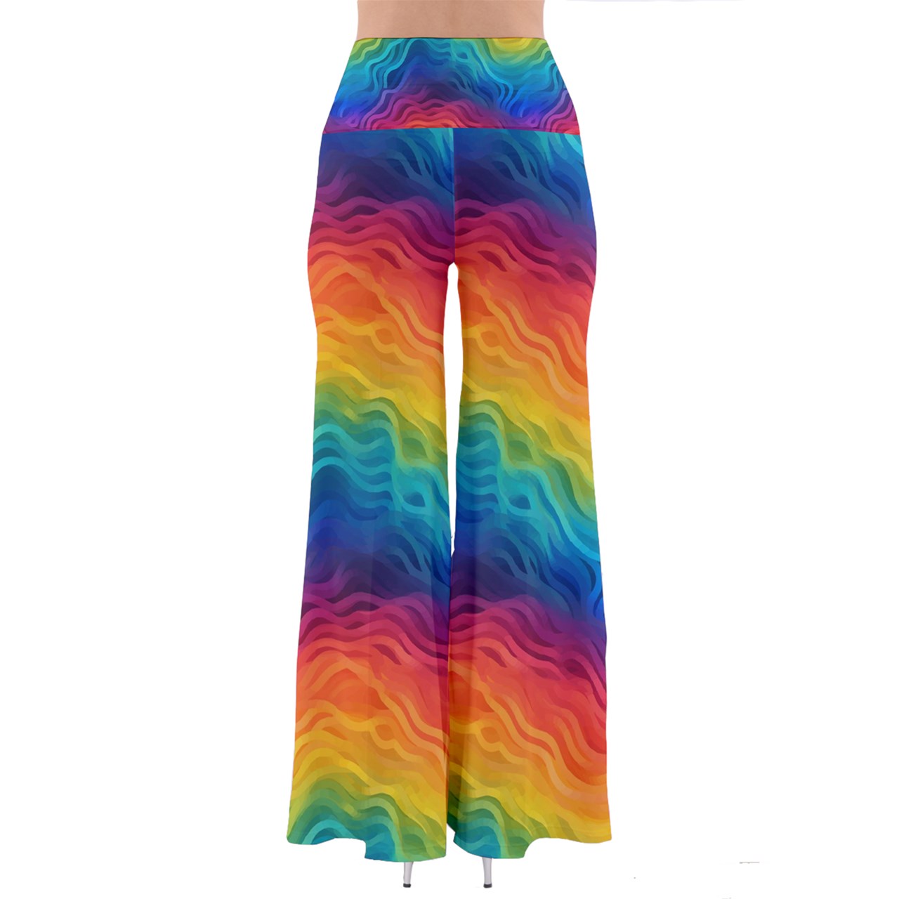 LGBTQ Rainbow So Vintage Palazzo Pants