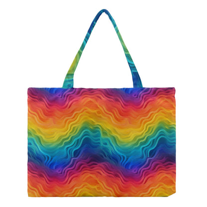 Lgbtq Rainbow Medium Tote Bag