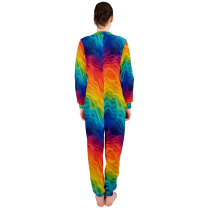 LGBTQ Rainbow Pride OnePiece Jumpsuit (Ladies)