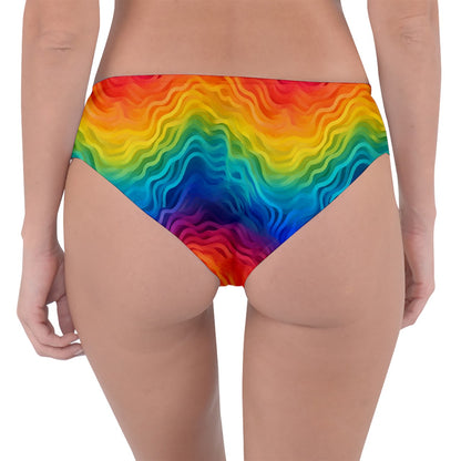 LGBTQ Rainbow Pride Reversible Classic Bikini Bottoms