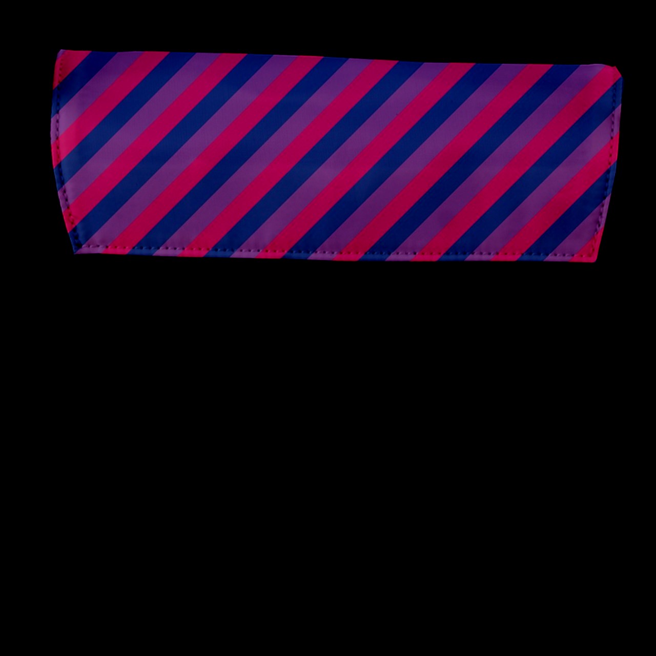 Bisexual Flag Flap Closure Messenger Bag (L)