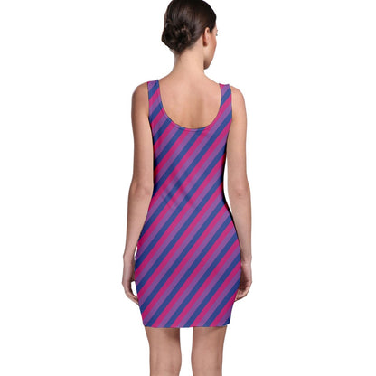 Bisexual Flag Bodycon Dress