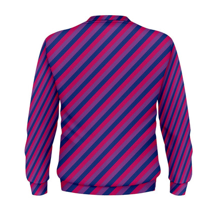 Bisexual Flag Men's Sweatshirt