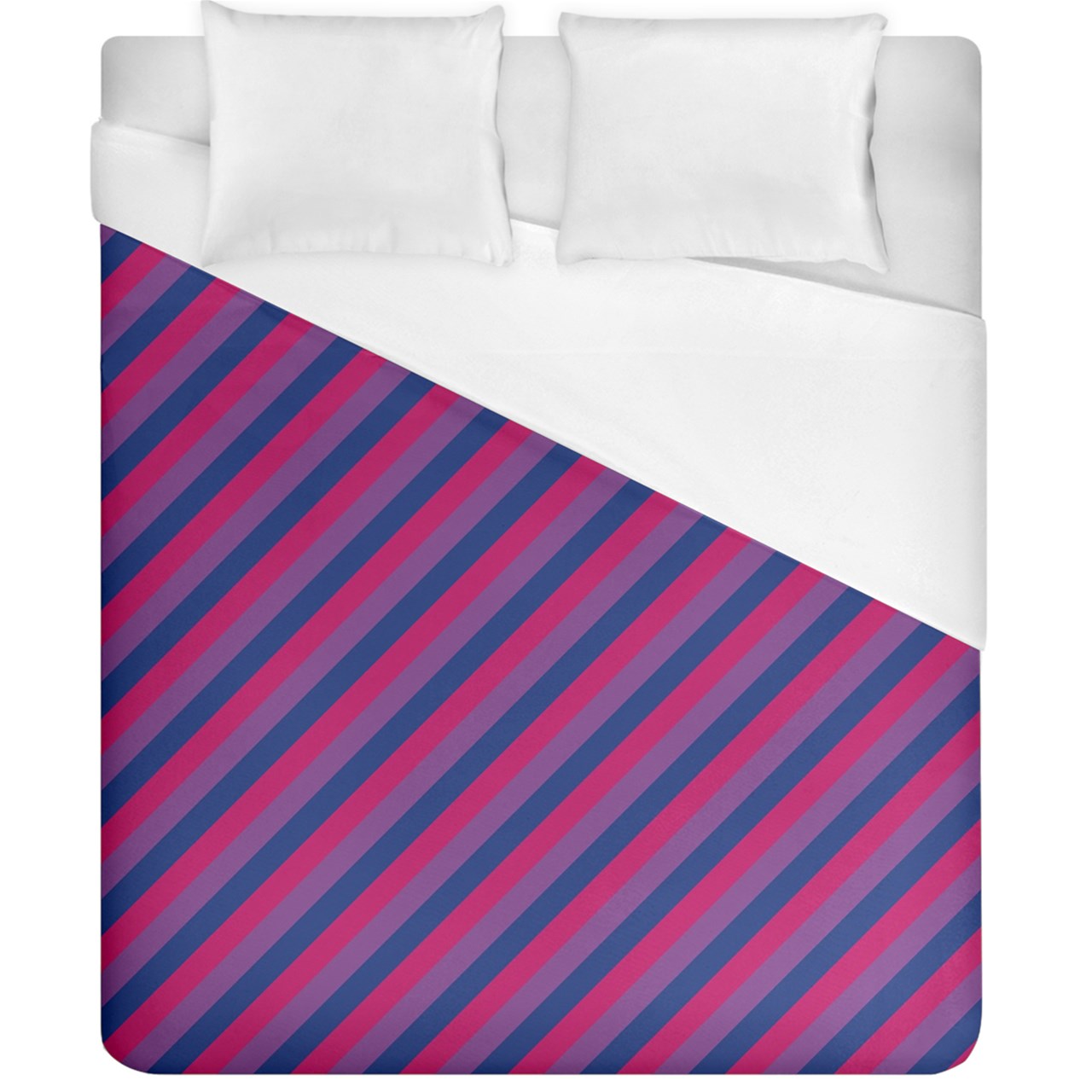 Bisexual Flag Duvet Cover (California King Size)