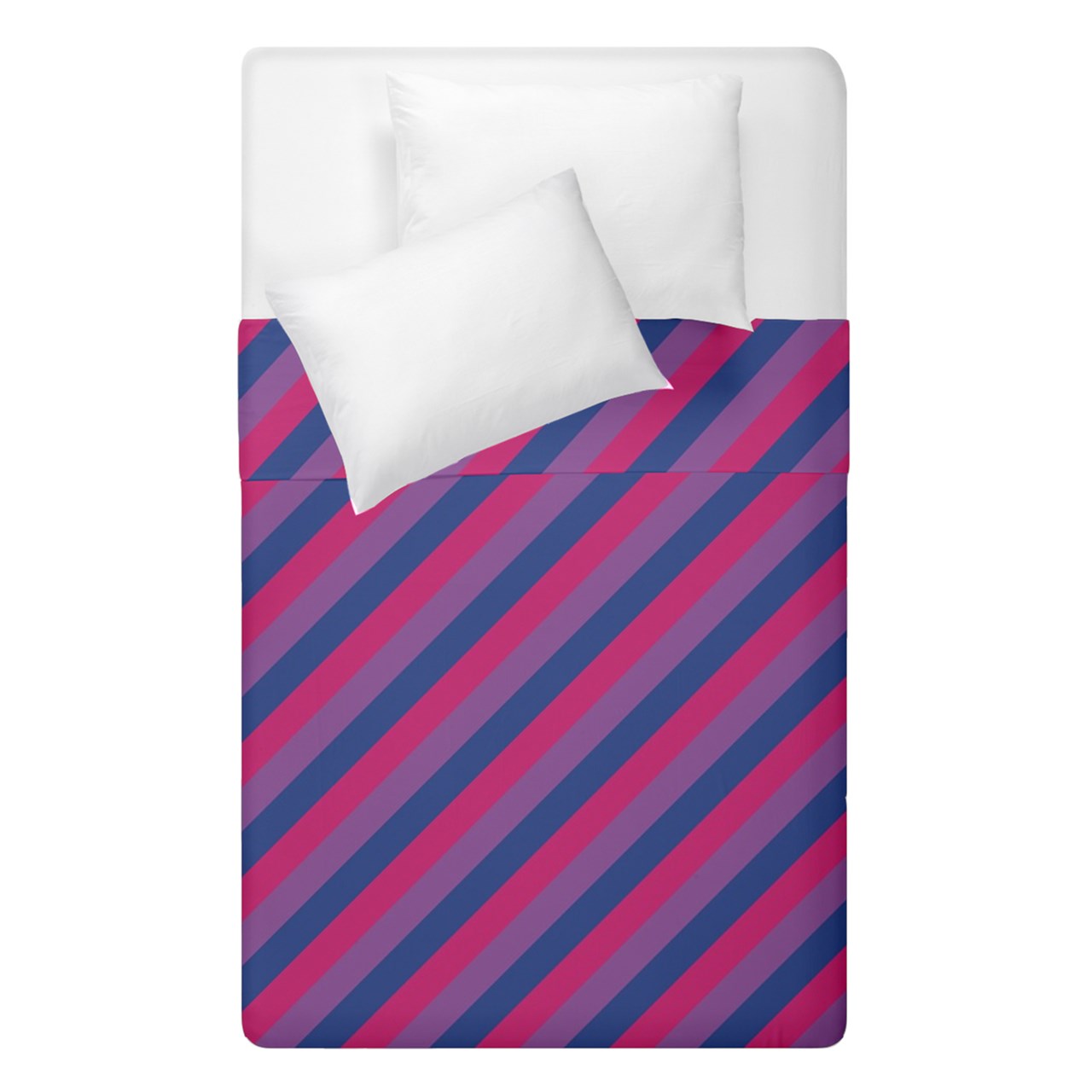 Bisexual Flag Duvet Cover Double Side (Single Size)