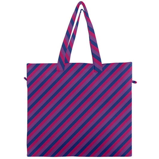 Bisexual Flag Canvas Travel Bag