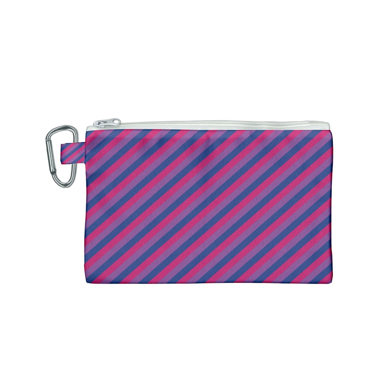 Bisexual Flag Canvas Cosmetic Bag (Small)