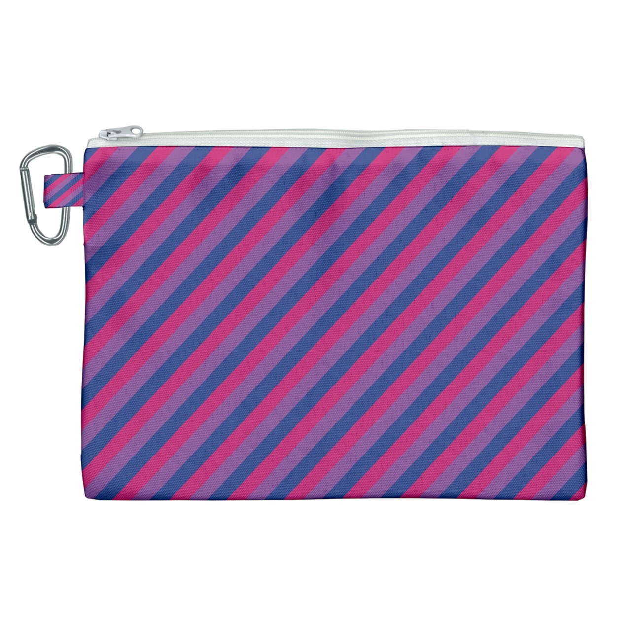 Bisexual Flag Canvas Cosmetic Bag (XL)