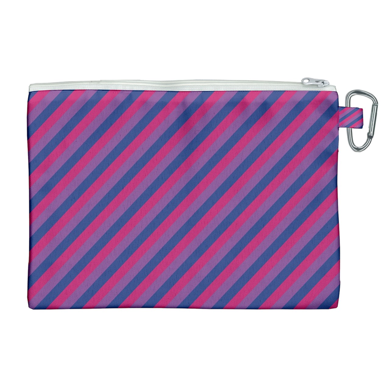 Bisexual Flag Canvas Cosmetic Bag (XL)