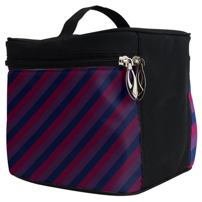 Bisexual Flag Make Up Travel Bag (Big)