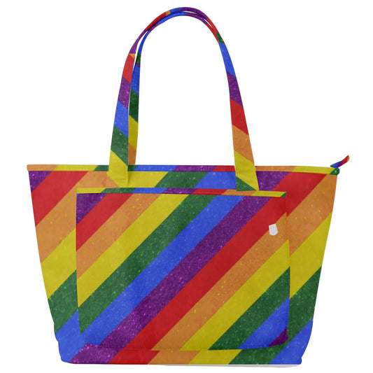 Rainbow Back Pocket Shoulder Bag