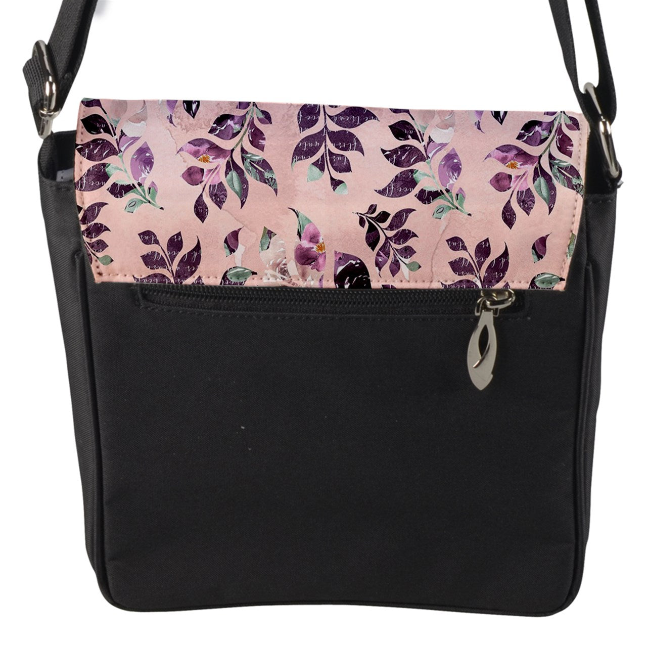 Sangria Flap Closure Messenger Bag (S)