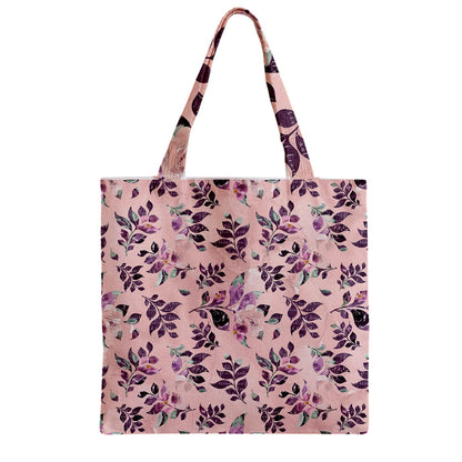 Sangria Zipper Grocery Tote Bag