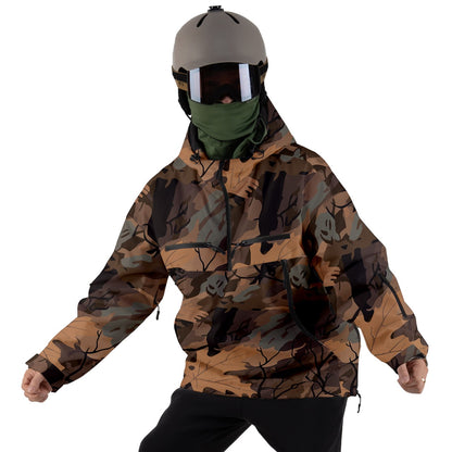 Embrace the Slopes with Style: Camo Hunting #06 Men's Ski and Snowboard Jacket