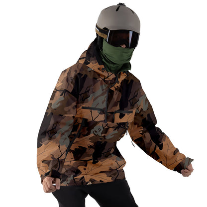 Embrace the Slopes with Style: Camo Hunting #06 Men's Ski and Snowboard Jacket