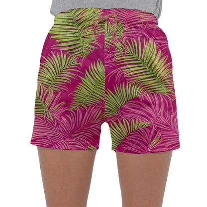 Sago Palms Women's Satin Sleepwear Shorts