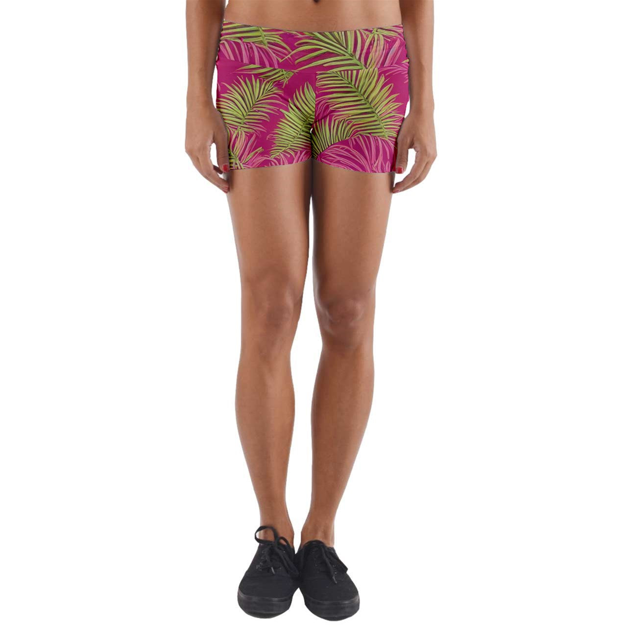 Sago Palms Yoga Shorts 5XL