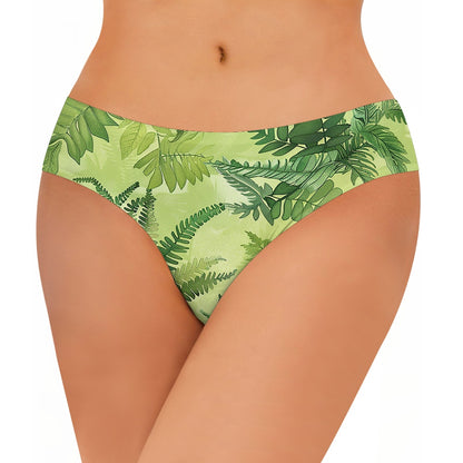 Women's polyester low waisted underwear