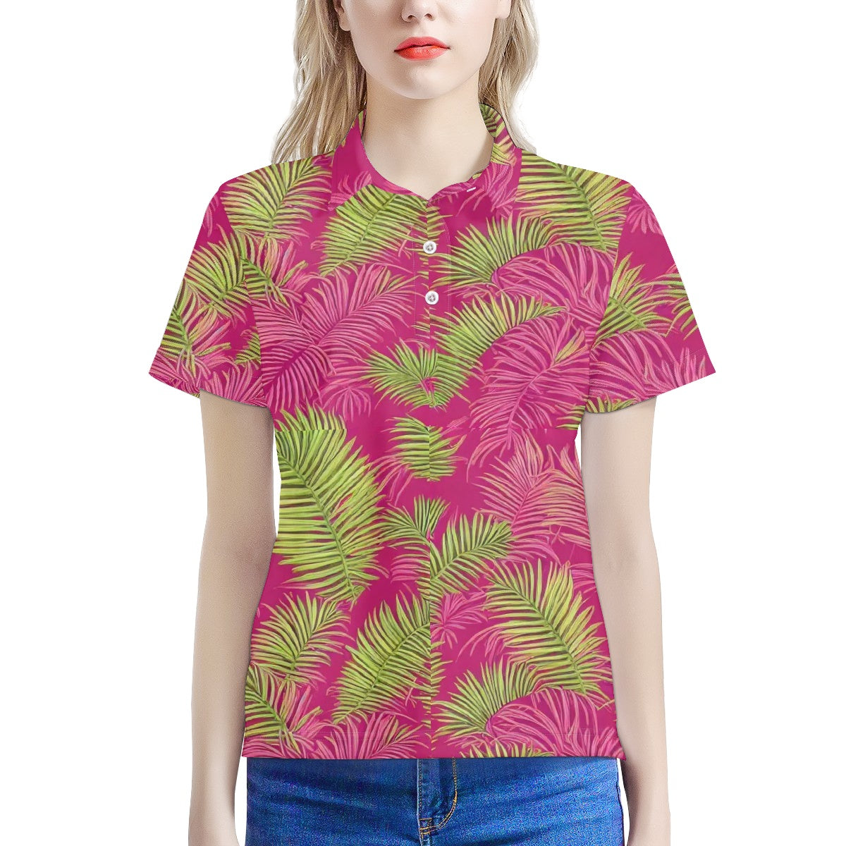 Women's Polo Shirt white