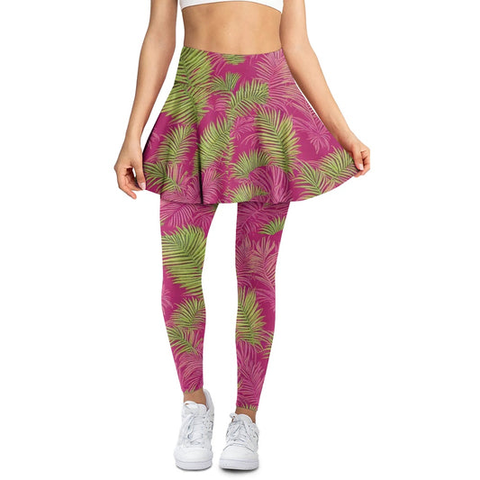 Women's Yoga Skirt white