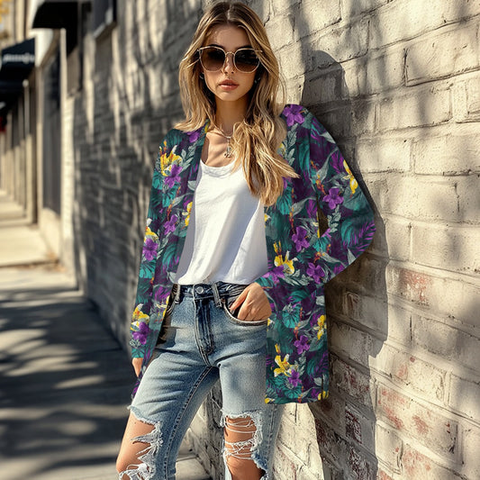 Long-sleeved cardigan jacket
