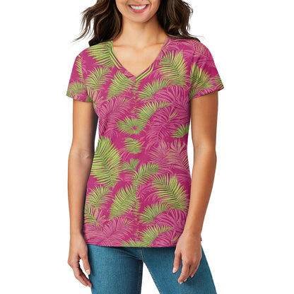 Women's V-neck T-shirt