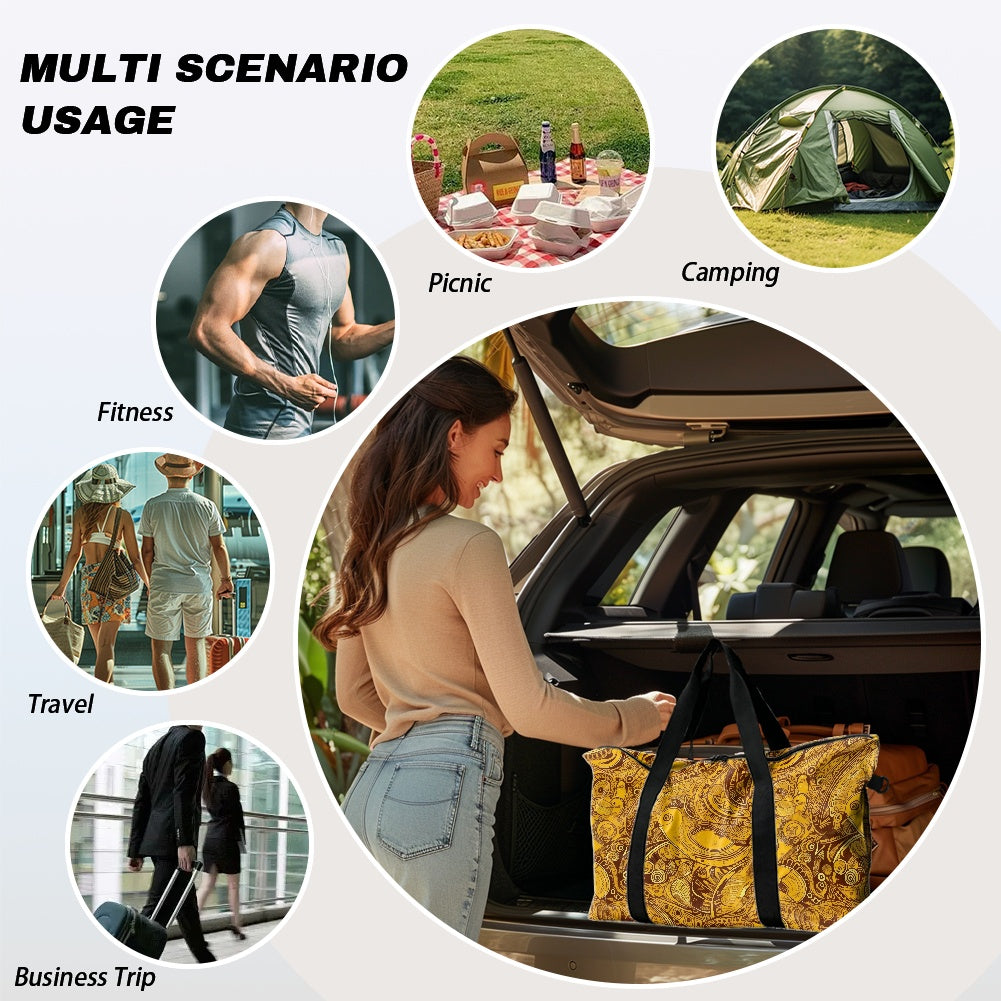 African Ethnic Lightweight luggage