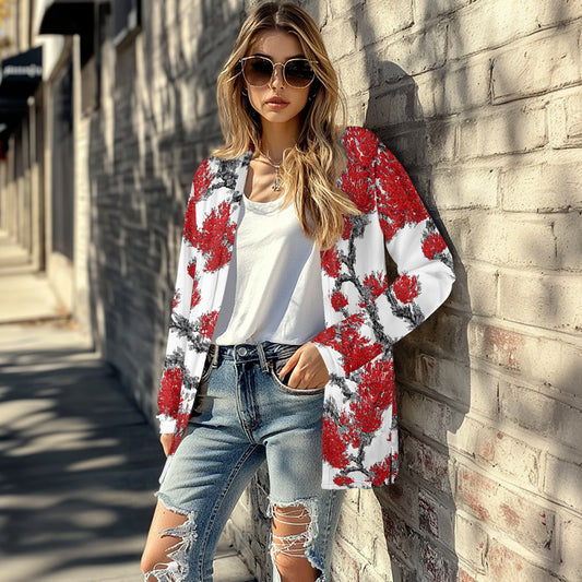 Long-sleeved cardigan jacket