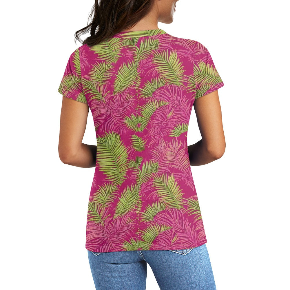 Ladies round neck T-shirt