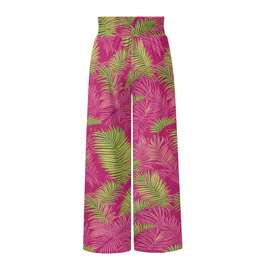 🌺Tropical Escape Wide Leg Pants – Style That Breathes, Comfort That Moves