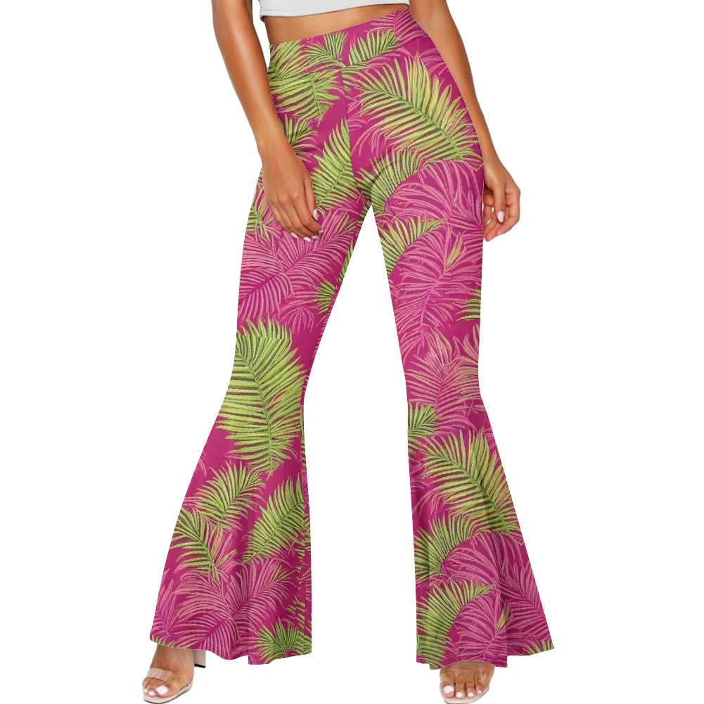 🌺 Tropical Radiance Flared Pants – Feel Fierce. Flow Free