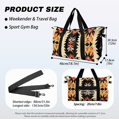 American Indian pattern Lightweight luggage