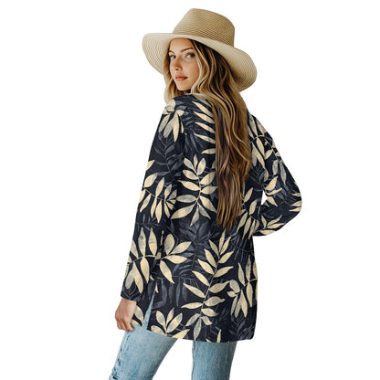 Long-sleeved cardigan jacket