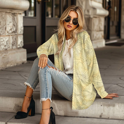 Long-sleeved cardigan jacket