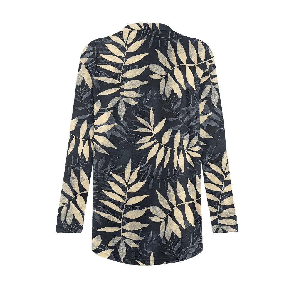 Long-sleeved cardigan jacket