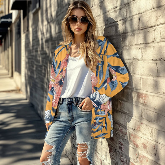 Long-sleeved cardigan jacket