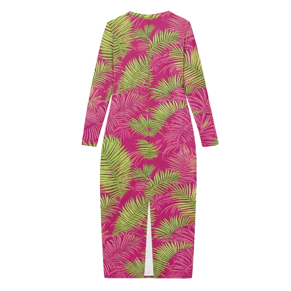 Women's long-sleeved dress (extended)