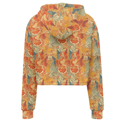 Women's midriff-baring sweatshirt - Chinese