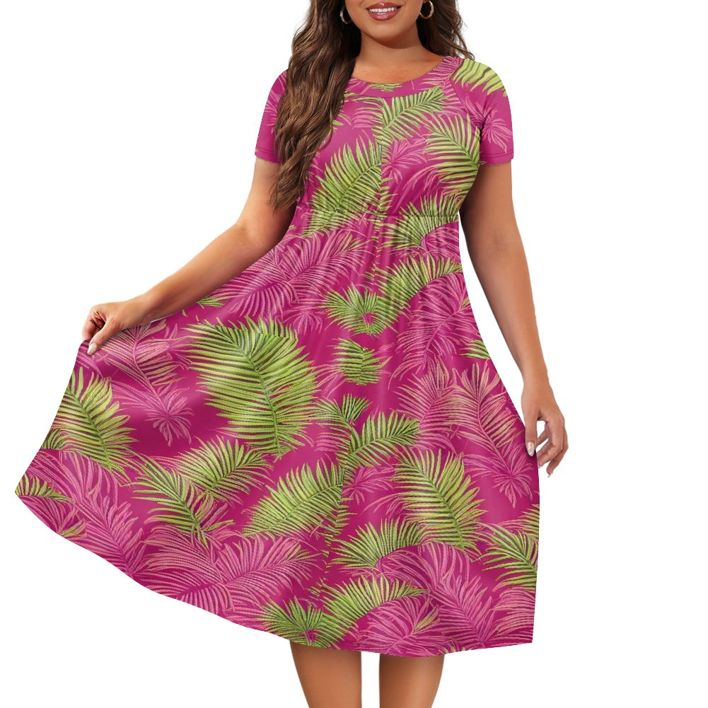 Women's short sleeve dress