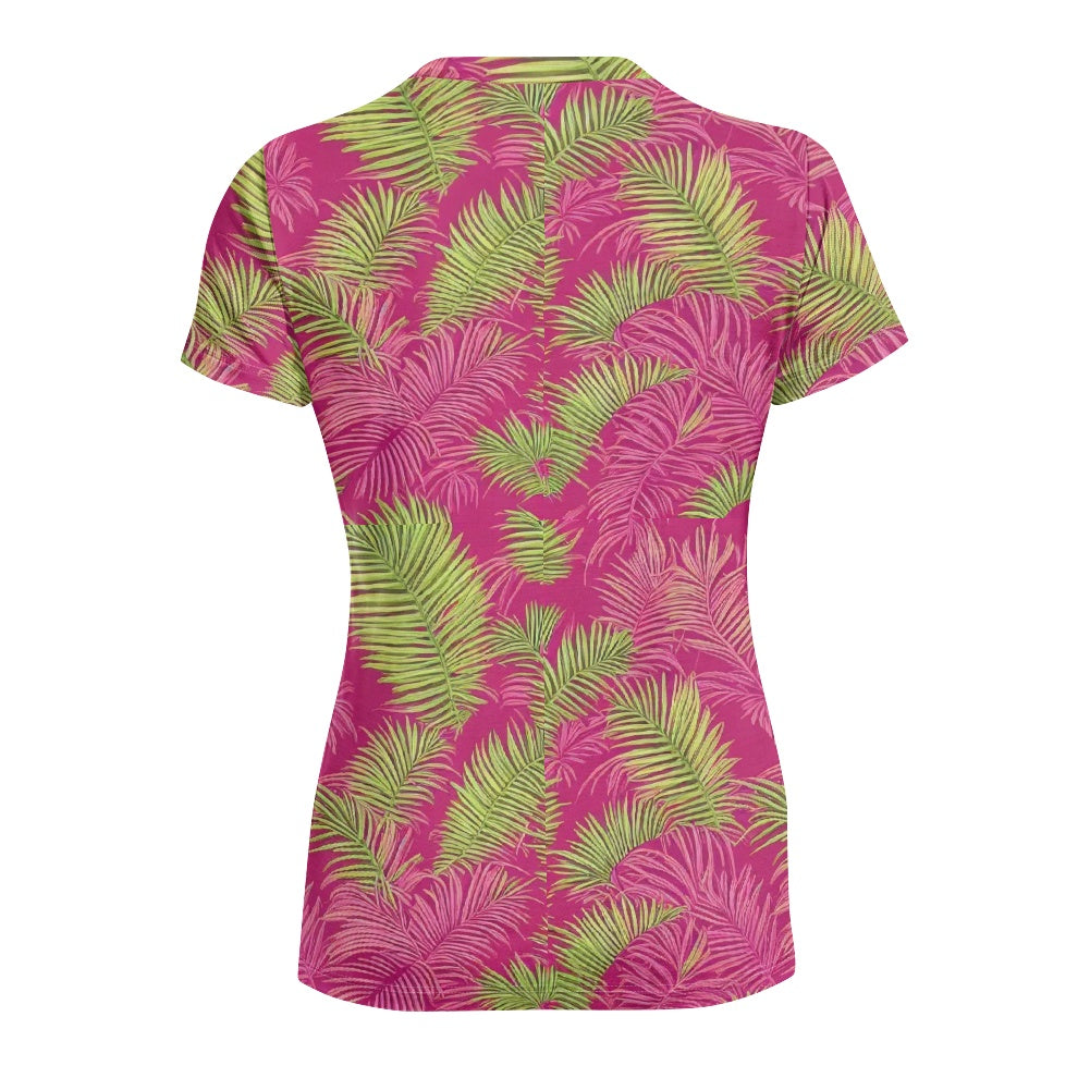 Ladies round neck T-shirt