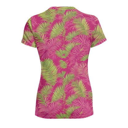 Ladies round neck T-shirt