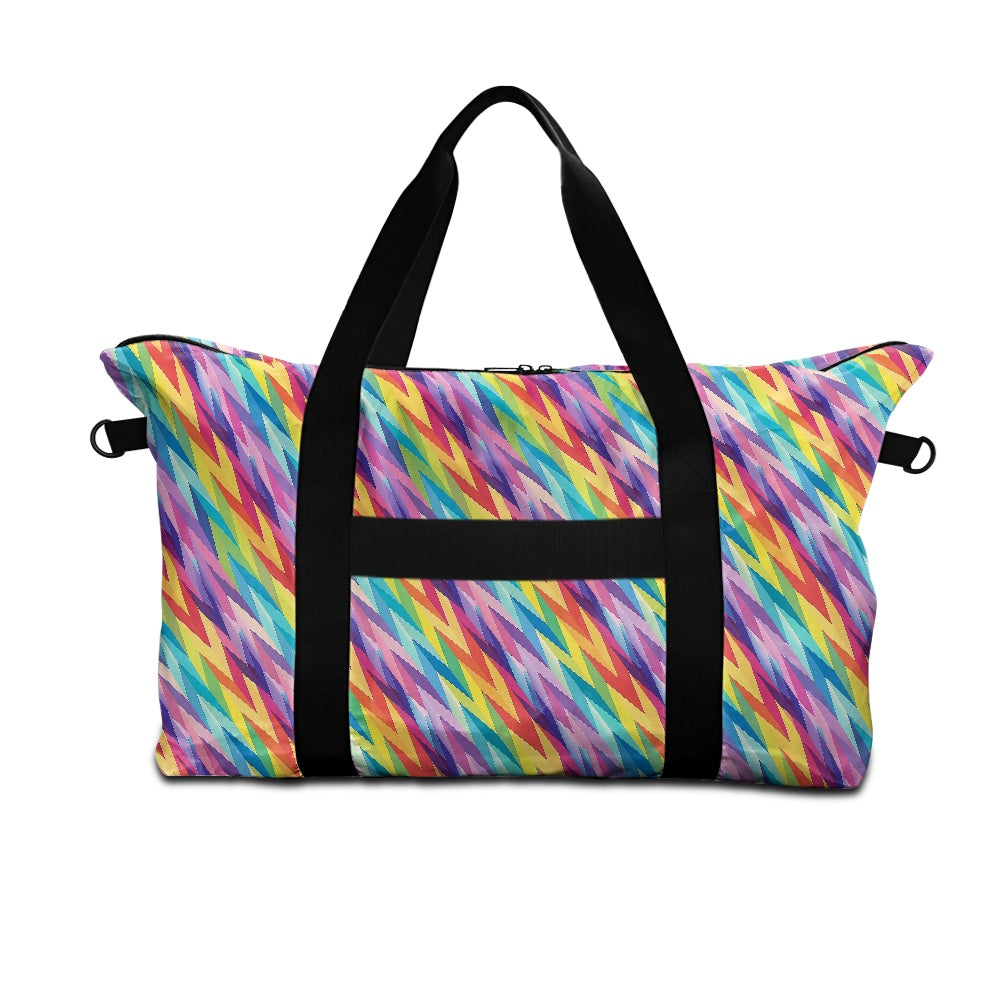 Rainbow Chevrons Geometric Lightweight luggage