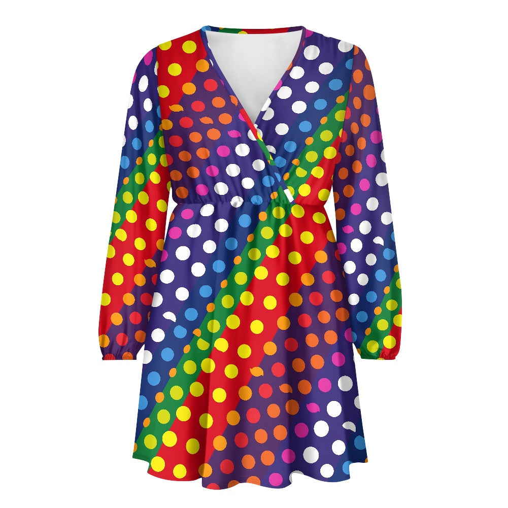 Women's V-neck dress