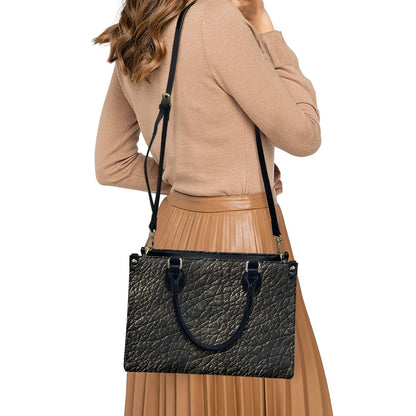 Tactile Sophistication: Designer Women's PU Leather Twill Handbags