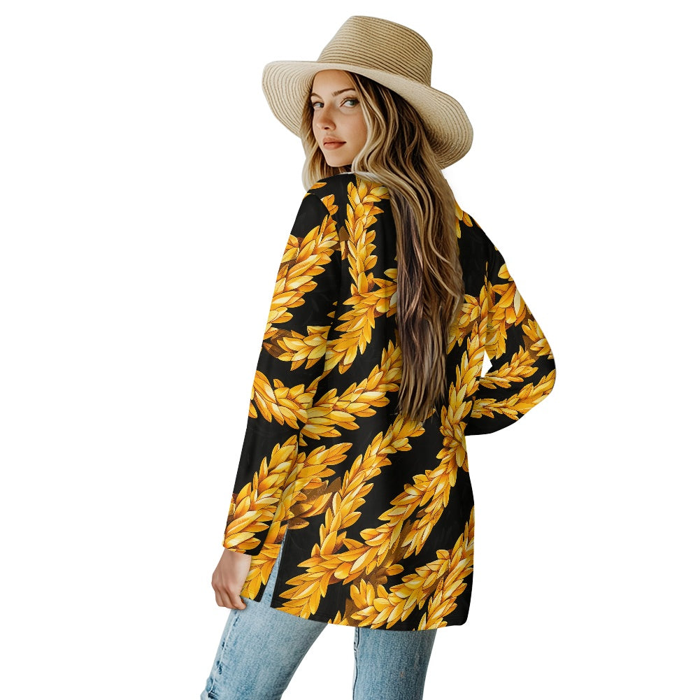 Long-sleeved cardigan jacket