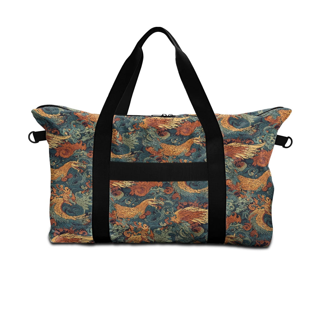 Chinese Dragon and Phoenix Lightweight luggage