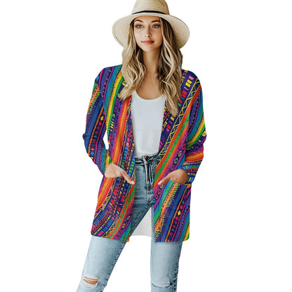 Long-sleeved cardigan jacket