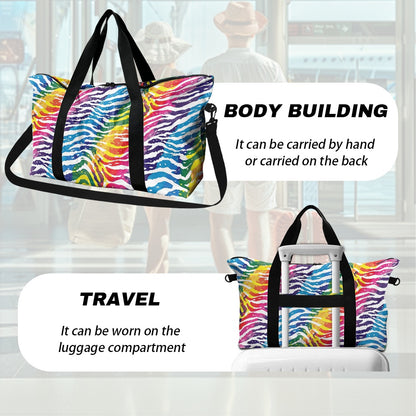 Animal Stripes pattern Lightweight luggage