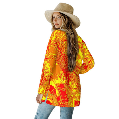 Long-sleeved cardigan jacket