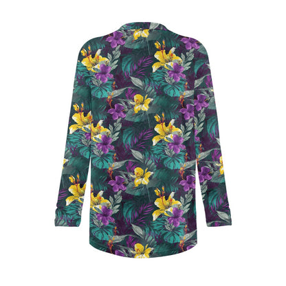 Long-sleeved cardigan jacket